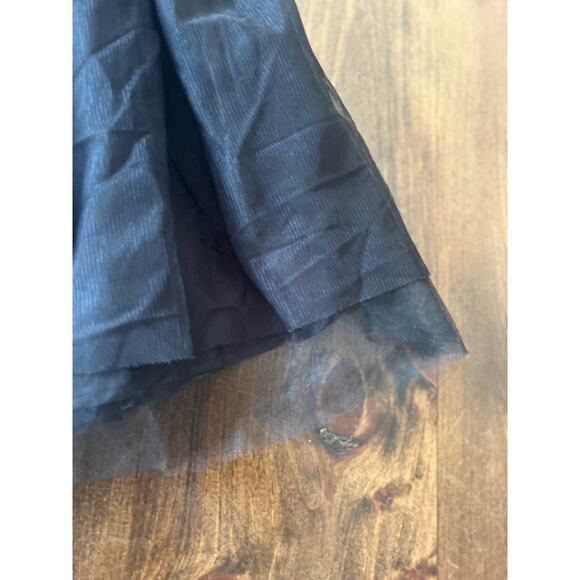 ⭐️ Ruum American Kids Wear Sleeveless Black Fit Flare‎ Dress Faux Leather 10 - Picture 5 of 7